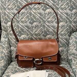 COACH Cargo Turnlock Soft Tabby Shoulder Bag Pre Loved